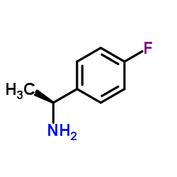 (S)-(-)-1-(4-氟苯基)乙胺结构式