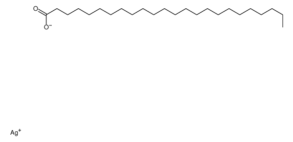 silver(1+) tetracosanoate Structure