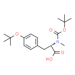 Boc-N-Me-Tyr(tbu)-OH structure
