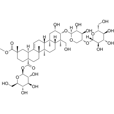 商陆皂苷辛结构式