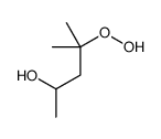 4-hydroperoxy-4-methylpentan-2-ol Structure