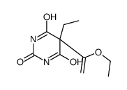 5-(1-Ethoxyvinyl)-5-ethylbarbituric acid结构式