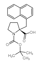 Boc-(R)-α-(1-Naphthalenylmethyl)-proline图片