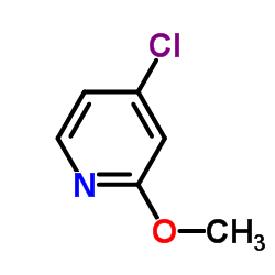 4-Chloro-2-methoxypyridine Structure
