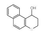 1H-Naphtho[2,1-b]thiopyran-1-ol, 2,3-dihydro-结构式