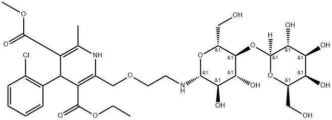 Amlodipine N-Lactoside structure