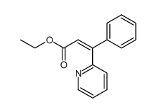 (Z,E)-Ethyl 3-Phenyl-3-(2-pyridyl)acrylate Structure
