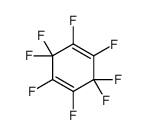 1,2,3,3,4,5,6,6-octafluorocyclohexa-1,4-diene结构式