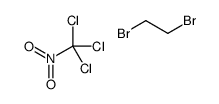 1,2-dibromoethane,trichloro(nitro)methane Structure