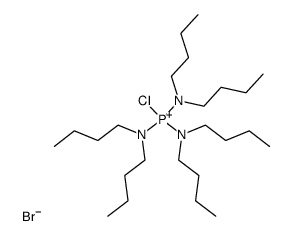 chlorotris(dibutylamino)phosphonium bromide结构式