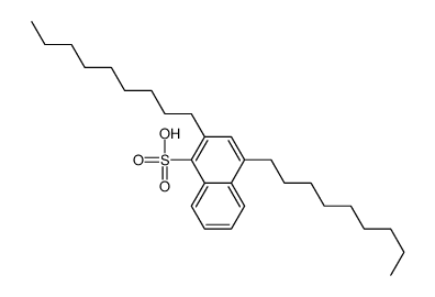 2,4-di(nonyl)naphthalene-1-sulfonic acid Structure