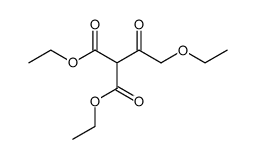 ethoxyacetyl-malonic acid diethyl ester Structure