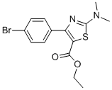 4-(4-bromophenyl)-2-(dimethylamino)-5-thiazolecarboxylic acid ethyl ester picture