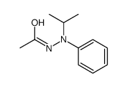 N'-PHENYL-N'-(PROP-2-YL)ACETOHYDRAZIDE结构式
