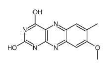 8-methoxy-7-methyl-1H-benzo[g]pteridine-2,4-dione Structure