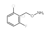 O-[(2-Chloro-6-fluorophenyl)methyl]hydroxylamine hydrochloride structure
