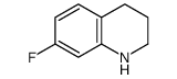 7-氟-1,2,3,4-四氢喹啉结构式