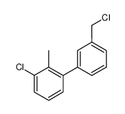 3-(3-chloro-2-methylphenyl)benzyl chloride结构式