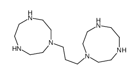 1-[3-(1,4,7-triazonan-1-yl)propyl]-1,4,7-triazonane Structure