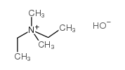 diethyldimethylammonium hydroxide Structure