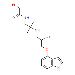 Br-AAM-pindolol structure