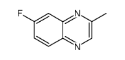 7-fluoro-2-methylquinoxaline结构式