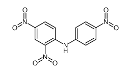 2,4-dinitro-N-(4-nitrophenyl)aniline结构式