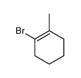 1-bromo-2-methylcyclohexene Structure