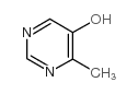 5-Hydroxy-4-methylpyrimidine Structure