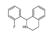 1-(2-Fluorophenyl)-1,2,3,4-tetrahydroisoquinoline Structure