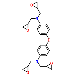 4,4'-Oxybis[N,N-bis(2-oxiranylmethyl)aniline] Structure