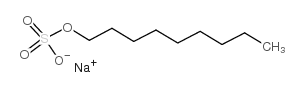 硫酸单壬酯钠盐结构式