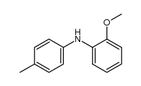 2-methoxy-N-(4-methylphenyl)aniline结构式