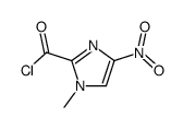 1H-Imidazole-2-carbonylchloride,1-methyl-4-nitro-(9CI)结构式