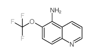 6-(三氟甲氧基)喹啉-5-胺结构式