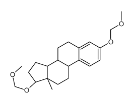 3,17β-O-双(甲氧基甲基)雌二醇结构式
