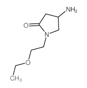 4-Amino-1-(2-ethoxyethyl)-2-pyrrolidinone Structure