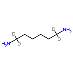己二胺-D4结构式