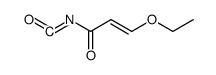 (E)-3-ethoxypropenoyl isocyanate Structure