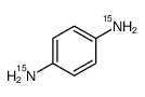 1,4-亚苯基二胺-15N2结构式