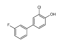 2-chloro-4-(3-fluorophenyl)phenol Structure