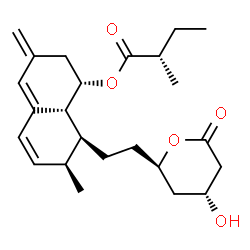 6′-异亚甲基洛伐他汀结构式