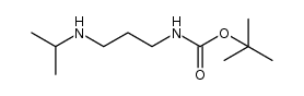 1-(Boc-氨基)-3-(异丙氨基)丙烷结构式