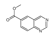 6-Quinazolinecarboxylic acid, Methyl ester structure