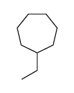 ethylcycloheptane Structure