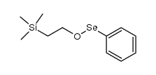 2-(trimethylsilyl)ethyl benzeneselenenate Structure