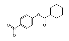(4-nitrophenyl) cyclohexanecarboxylate结构式