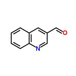3-喹啉甲醛结构式