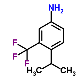 4-Isopropyl-3-(trifluoromethyl)aniline Structure
