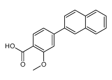 2-methoxy-4-naphthalen-2-ylbenzoic acid Structure